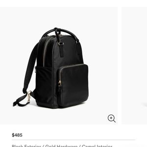 Lo & Sons Rowledge black backpack, large